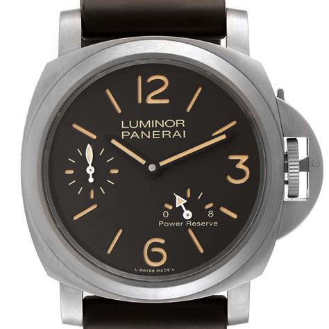 panerai 8 days titanium.